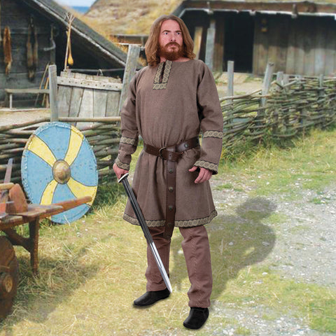 Woolen Viking Tunic Nordic Costume - CostumesandCollectibles.com