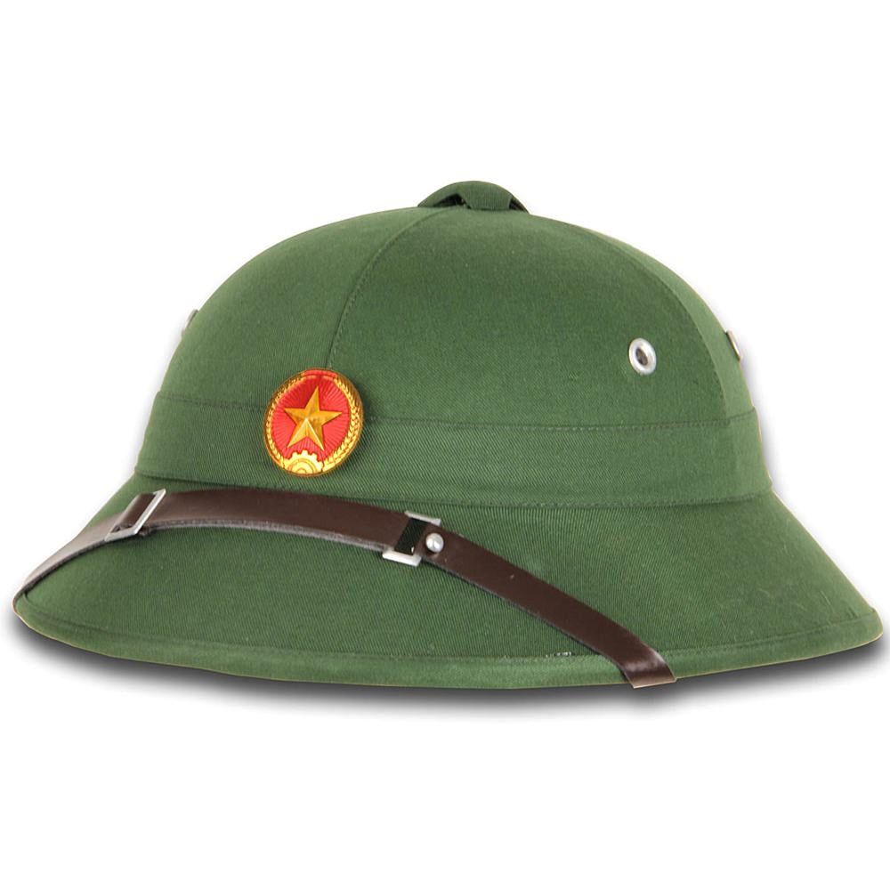 North Vietnamese Army Vietcong Pith Helmet - Costumes and Collectibles