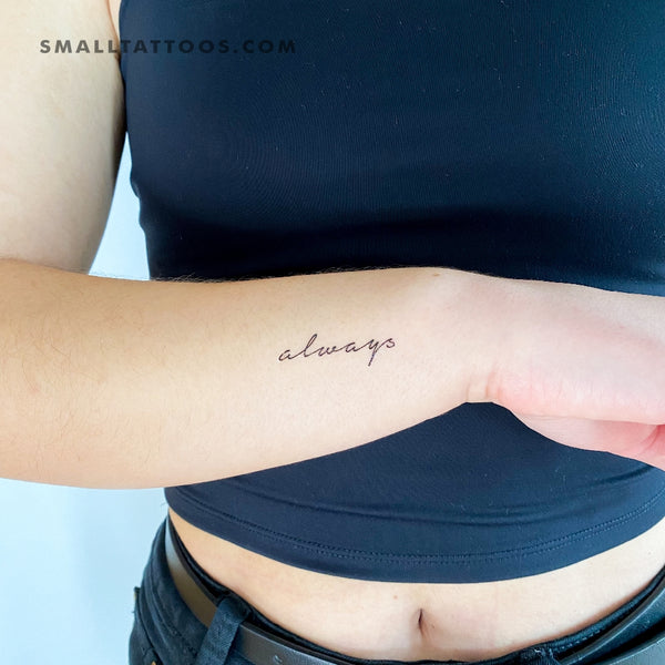 Strength Temporary Tattoo - Set of 3 – Little Tattoos