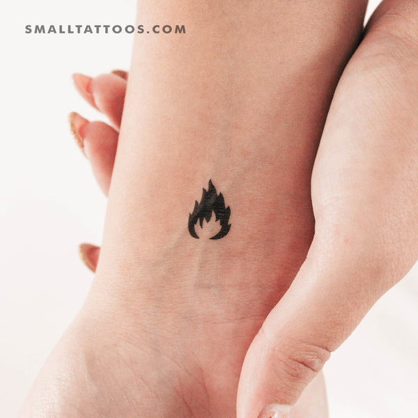 Subtle Flame Tattoo