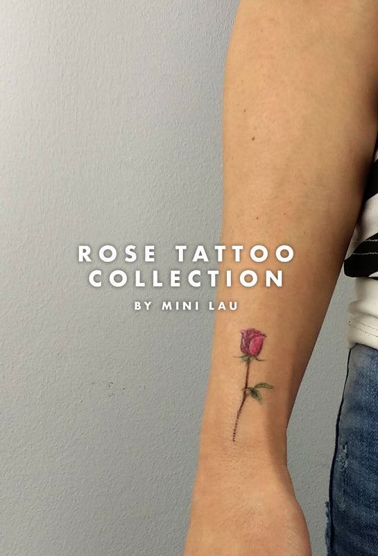Buy Konsait 14 Sheets Sexy Realistic Flower Temporary Tattoos For Adults  Women Girls Black Body Art Rose Flower Waterproof Big Arm Fake Tattoo  Stickers Online at desertcartINDIA