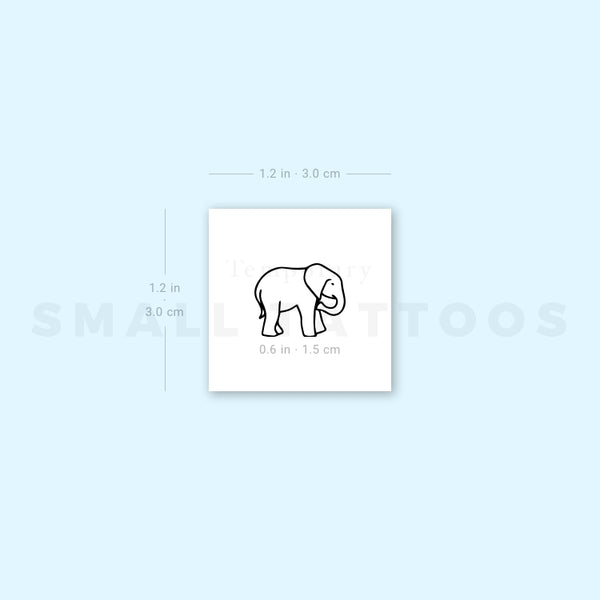 670+ Elephant Outline Tattoo Stock Photos, Pictures & Royalty-Free Images -  iStock