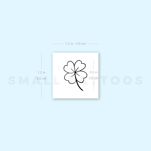 70 Best Four Leaf Clover Tattoo Ideas and Designs  Lucky Plant 2019