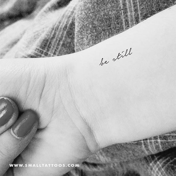 Share 91 about be still in hebrew tattoo super cool  indaotaonec