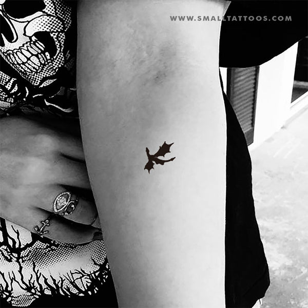 Drogon Dragon Temporary Tattoo - Set of 3 – Little Tattoos