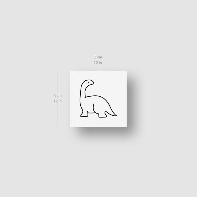 Little Dinosaur Temporary Tattoo  Etsy New Zealand