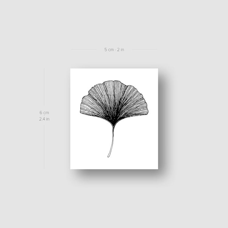 Ginkgo Tree Tattoo