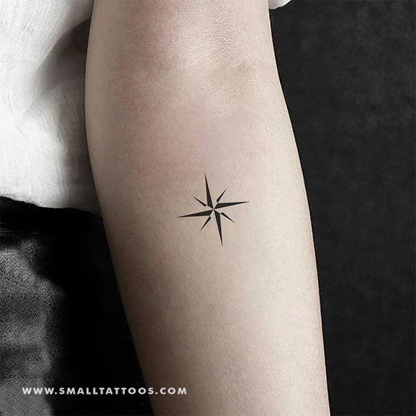 Compass Rose on Arm- Instagram @michaelbalesart by Michael Bales: TattooNOW