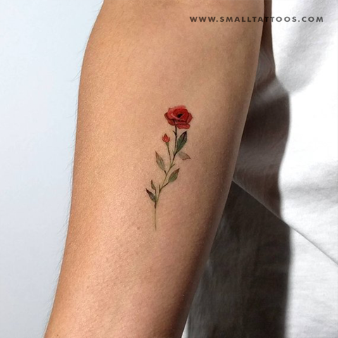 Red Poppy Tattoo Best Tattoo Ideas