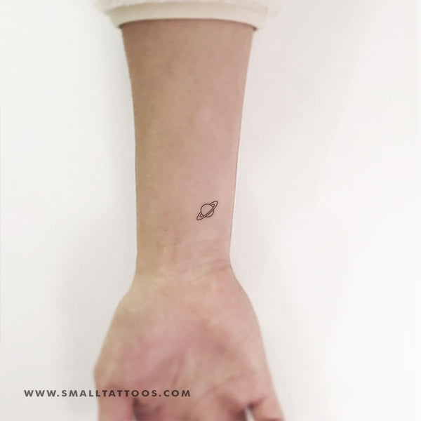 saturn symbol tattoo