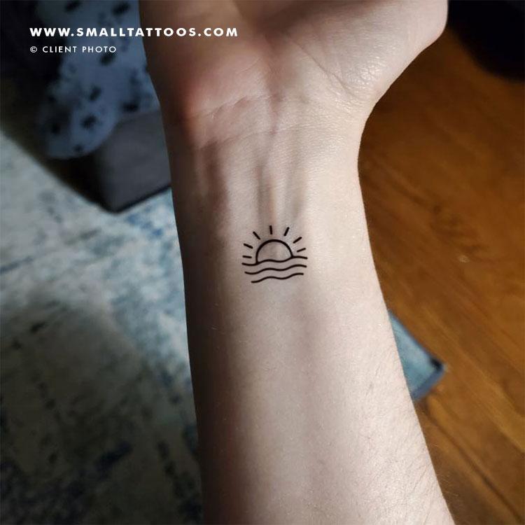 Buy Sun Sunset Temporary Tattoo Online in India  Etsy