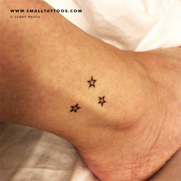 Black Star Temporary Tattoo - Ships in 24 Hours!!!