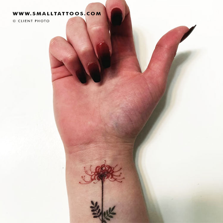 140 Superior Spider Lily Tattoo Ideas That Are Currently On The Trend