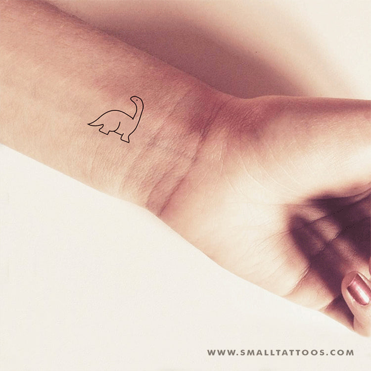 Tattoo tagged with dinosaur small best friend matching brontosaurus  finger micro tiny love ifttt little minimalist triceratops fine  line matching tattoos for best friends chang line art animal   inkedappcom