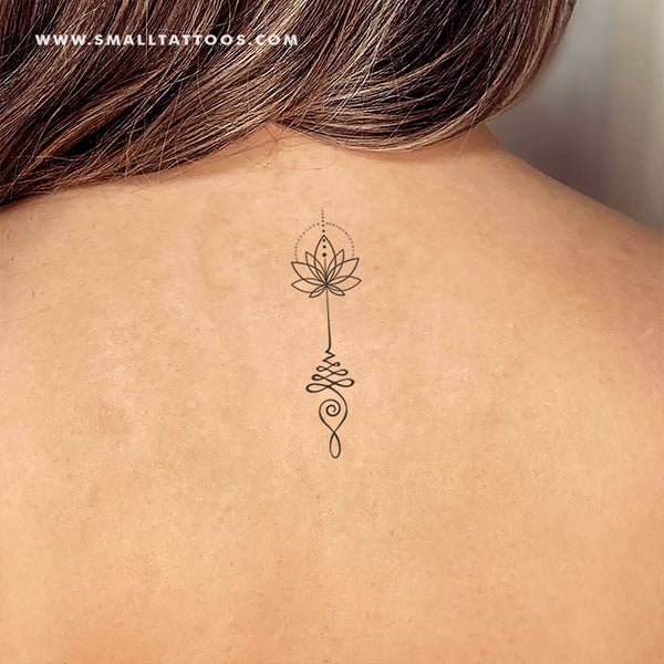 Buy Moon Tree Unalome Temporary Tattoo / Crescent Moon Tattoo / Unalome  Tattoo / Tree Tattoo / Floral Tattoo Online in India - Etsy