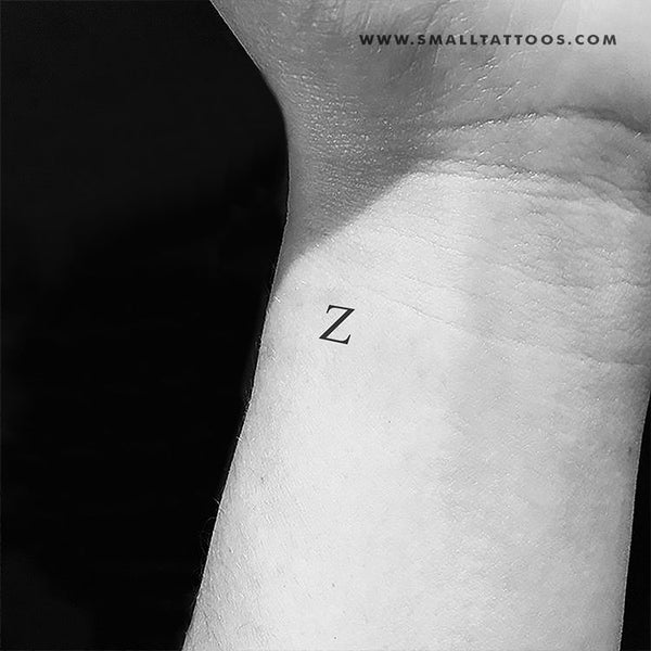 Z Name First Letter Tattoo Illustration Stock Illustration 1722056458   Shutterstock