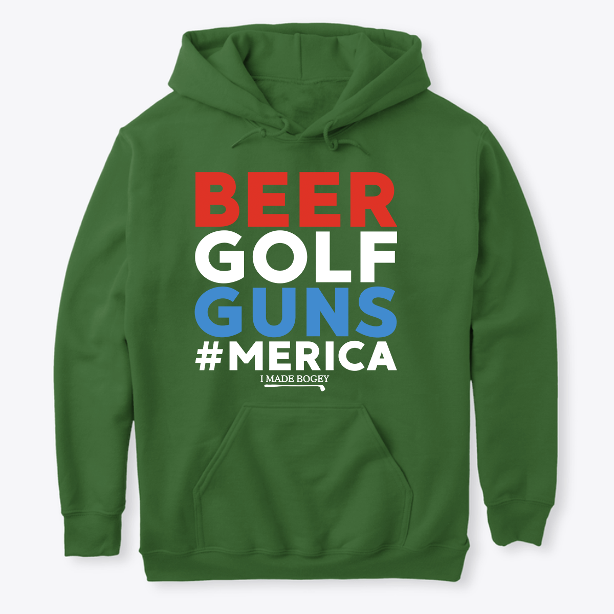 golf green hoodie