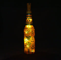 Hand-painted Bottle With Light