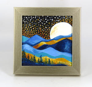 starry night original frame