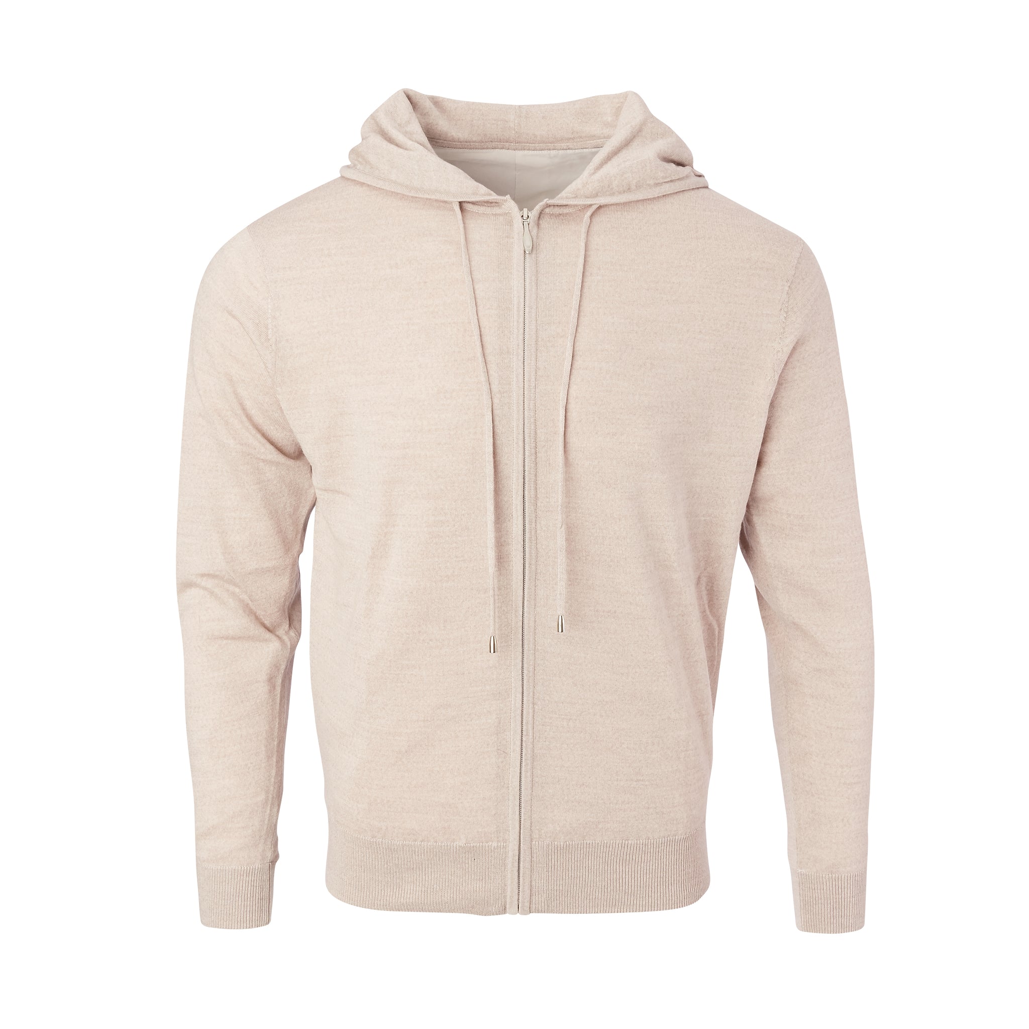 merino wool zip hoodie