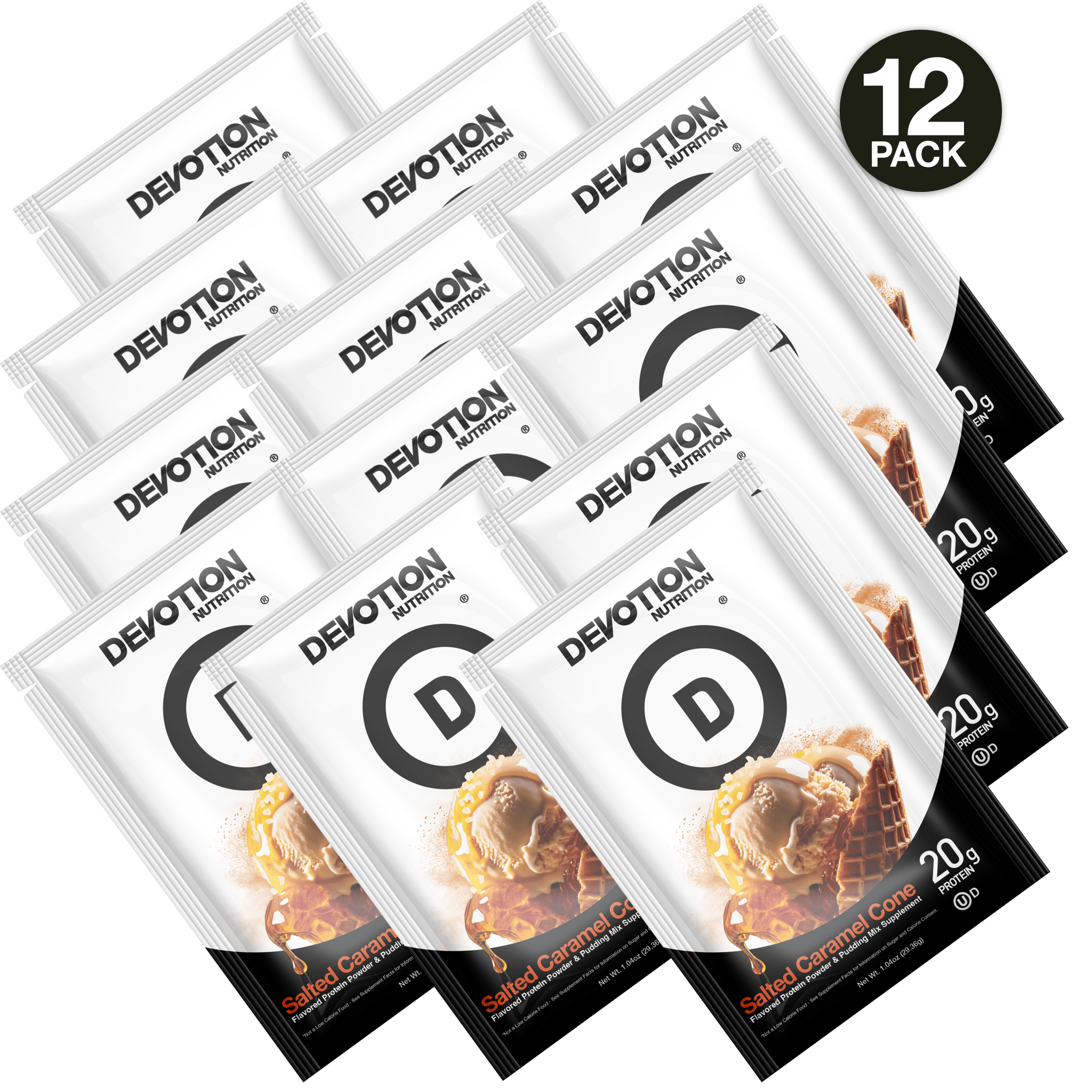 Salted Caramel Cone Flavor Protein  12-Pack