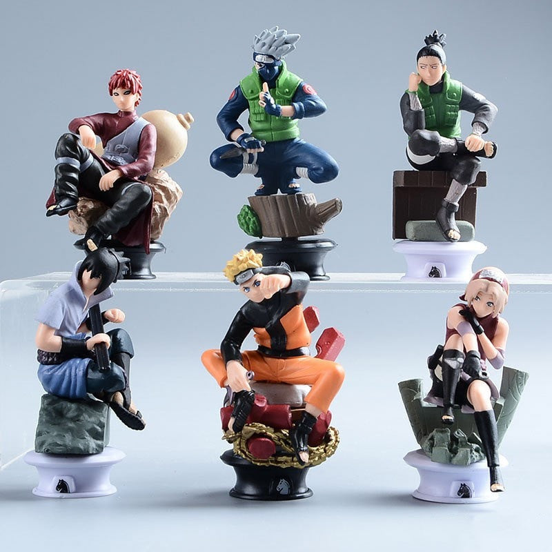 naruto action figure set