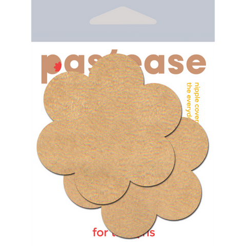 Nipple Pasties: Pastease Plus X: Rose Gold Sequin Cross