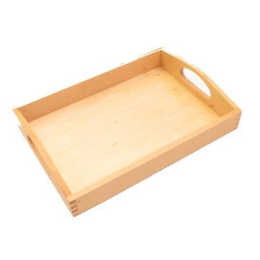 Wood Serving Tray,Light Display Montessori Sand Tray Toy, Durable Wood  Trays, Montessori Wooden Tray, for Painting Crafting Decor Training Medium