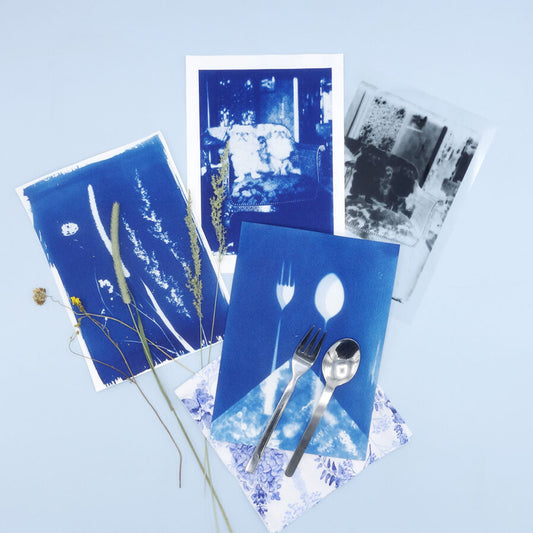 DIY Sun Print (Cyanotype) Kit - Postcards – Manine Montessori