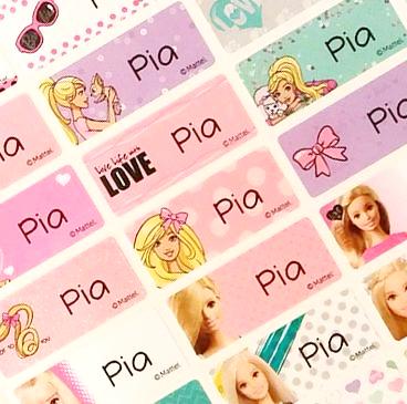 name stickers