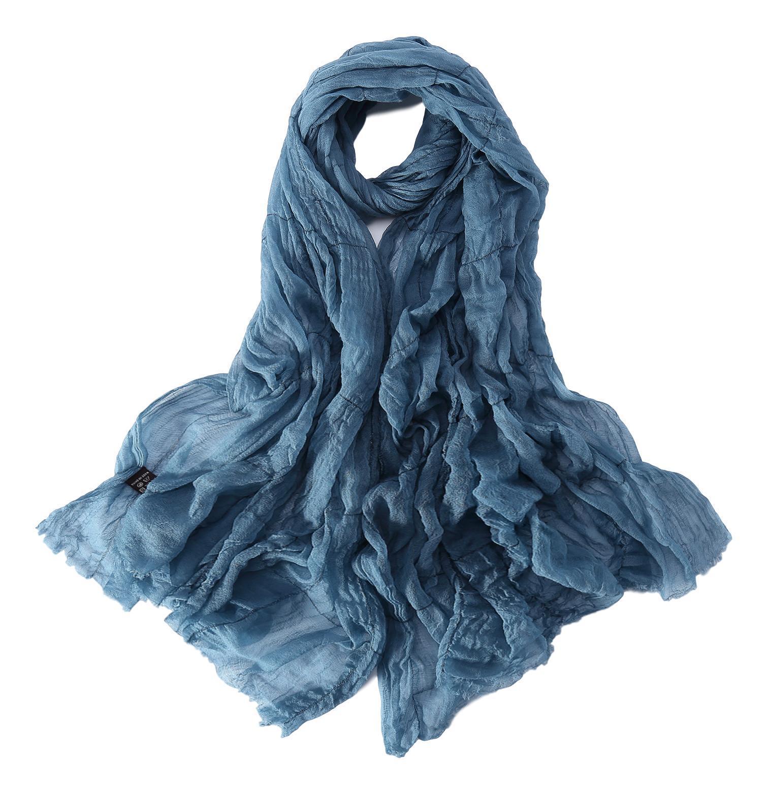 turquoise cashmere scarf