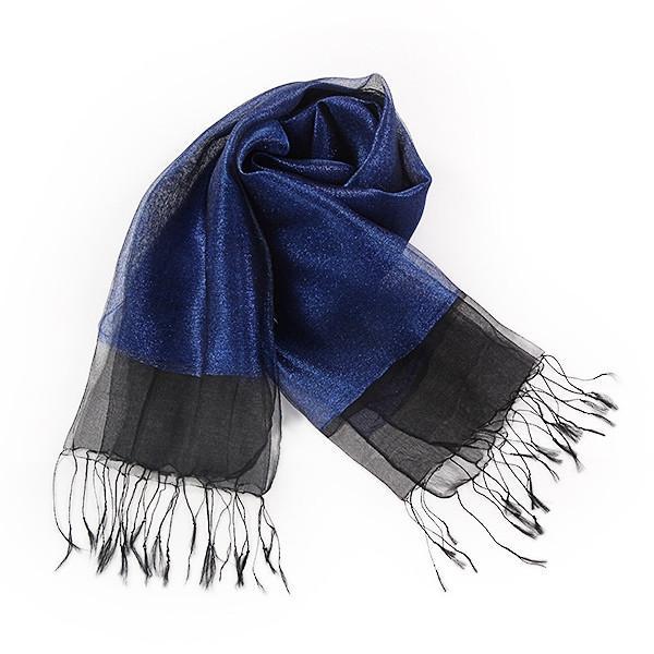 navy blue wrap scarf