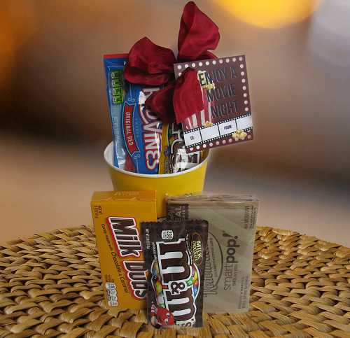 Movie Night Gift Basket By Heartwarming Treasures