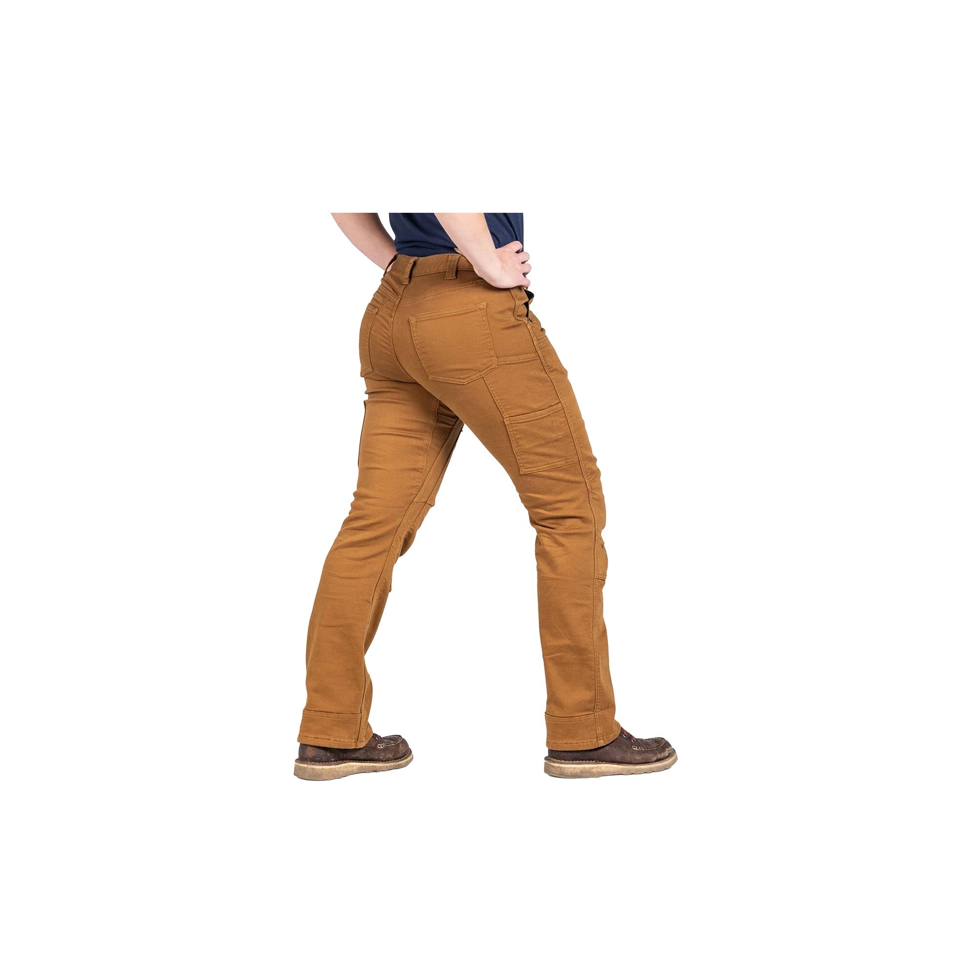 Dovetail Workwear - Maven X Work Pants Saddle Brown Canvas