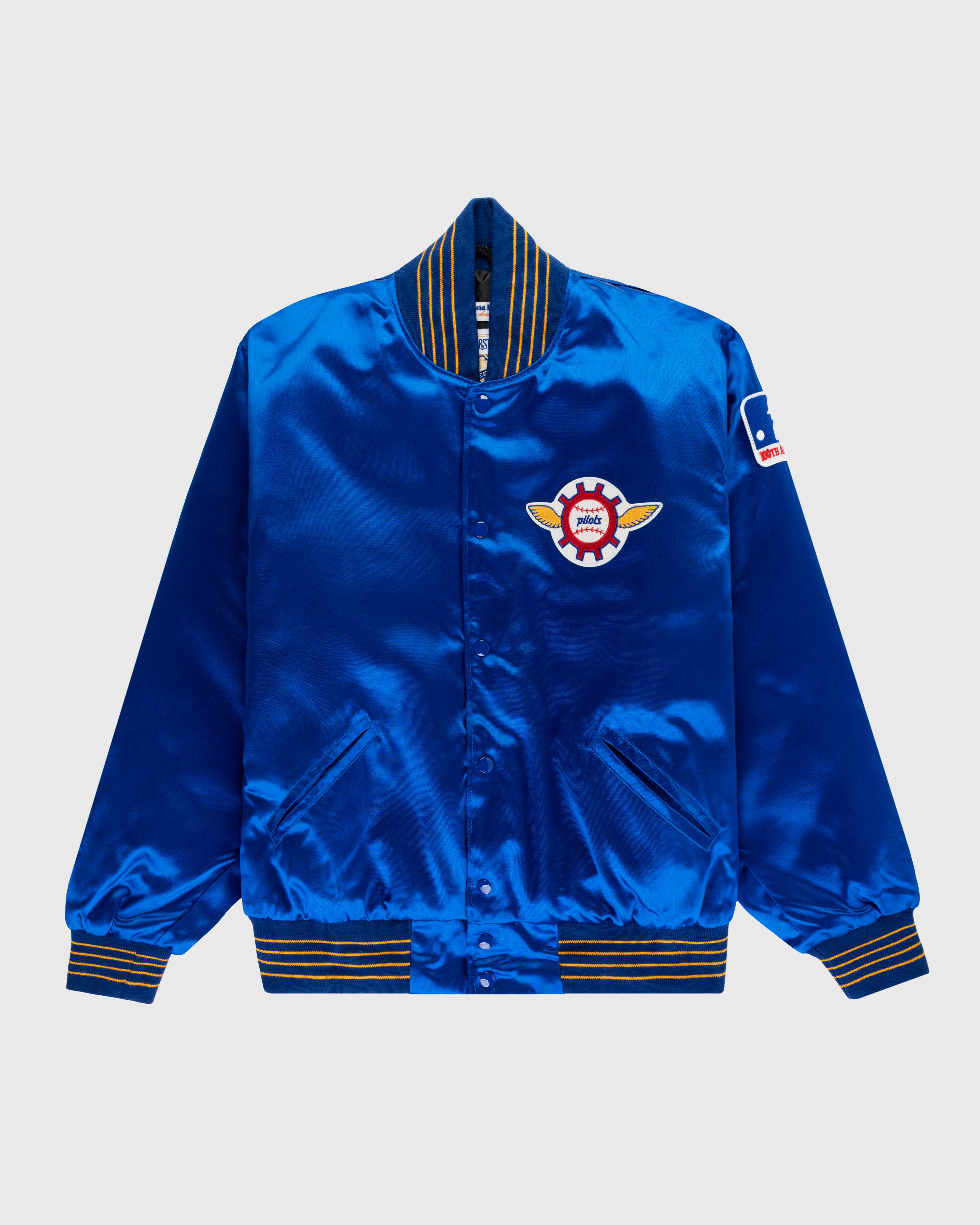 Seattle Pilots 1969 Authentic All Satin Varsity Jacket