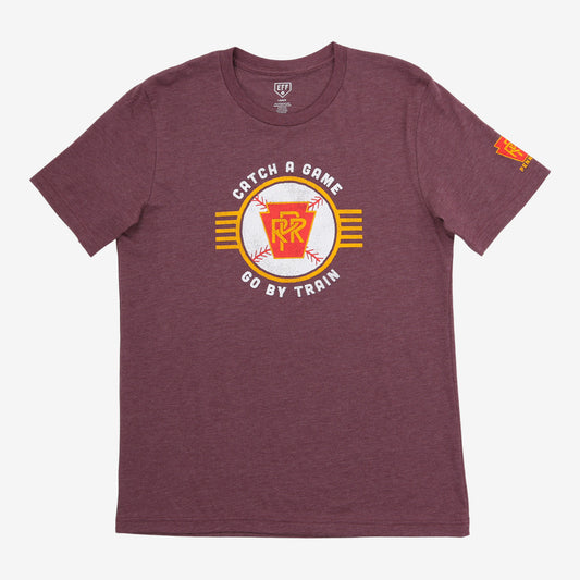503 Sports Shreveport Pirates T-shirts - Athletic Heather - Cotton - Small (S) - Royal Retros