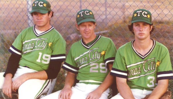 Jeff McKay, Red Shuttleworth, and John Harness of the Texas City Stars