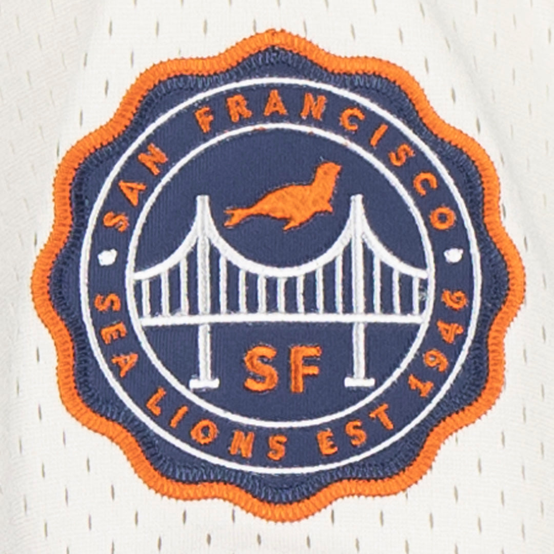 San Francisco Sea Lions Vintage Inspired NL Replica VNeck Mesh Jersey