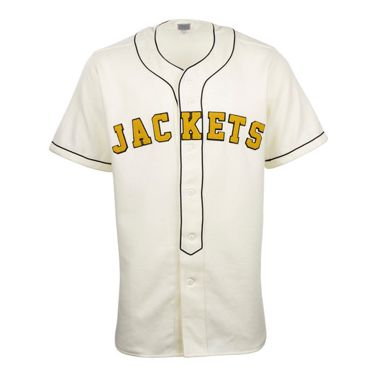 Ebbets Field Flannels Negro League Allover Vintage Inspired NL Sandbag Replica V-Neck Mesh Jersey