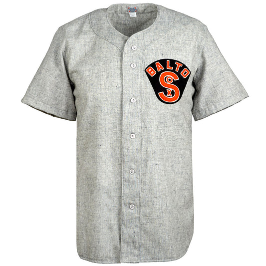 Baltimore Black Sox Vintage Inspired NL Replica V-Neck Mesh Jersey – Ebbets  Field Flannels