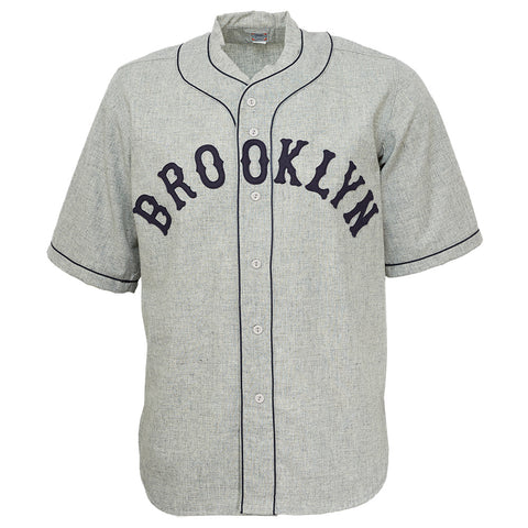 black brooklyn baseball jersey