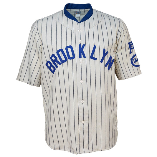 HEADGEAR CLASSICS BROOKLYN ROYAL GIANTS PINSTRIPE BASEBALL JERSEY (Bla –  Premium Apparel Shops