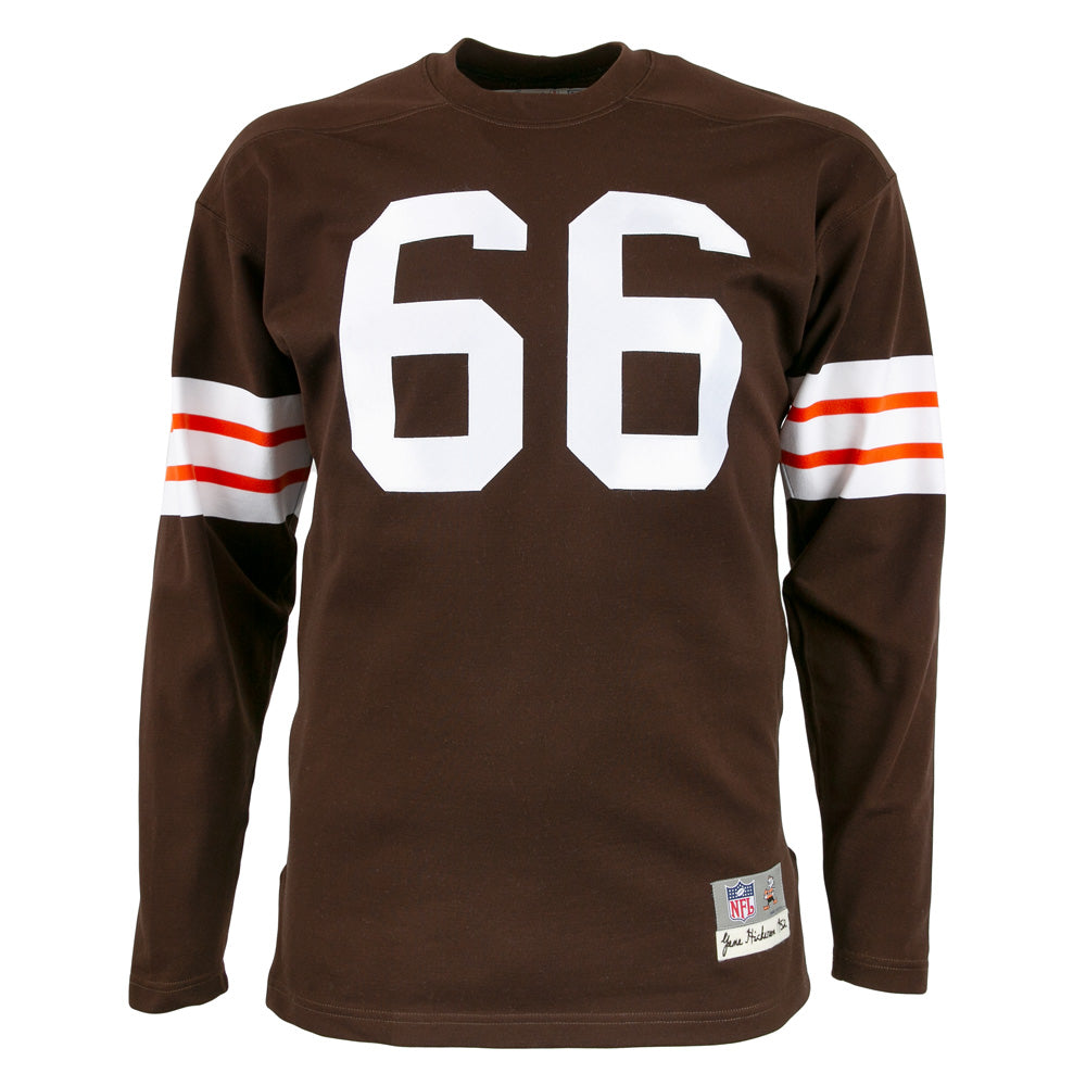 brown football shirt