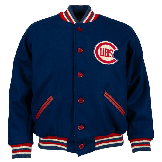 Chicago Cubs Women's Navy 1914 Fleece Pullover Hoody