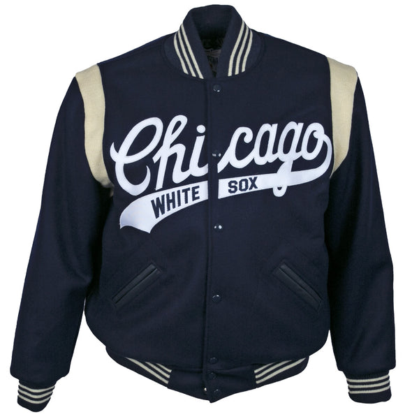 Chicago White Sox Mitchell & Ness Wool Varsity Jacket