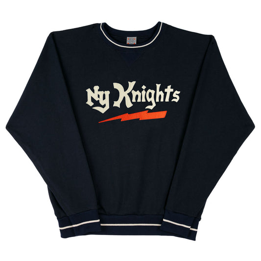 Ebbets Field Flannels 'ny Knights 1939' Baseball Jersey Top in Gray for Men