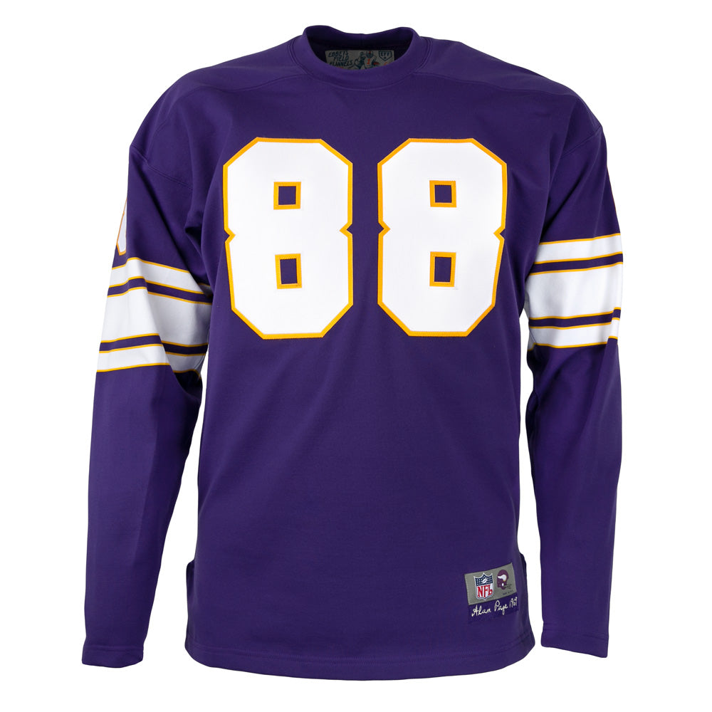 Minnesota Vikings #88 Alan Page Signed Custom Stitched Jersey - AME Sports