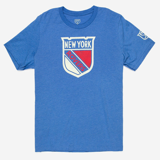 New York Rangers Sweatshirt Women Large Blue CCM - Depop