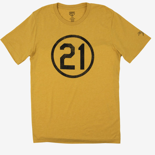 Mitchell & Ness Roberto Clemente Heritage Tee in Black, Men's at Urban Outfitters