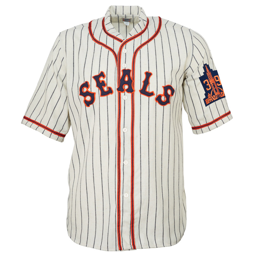 Ebbets Field Flannels Albany Senators 1949 Road Jersey